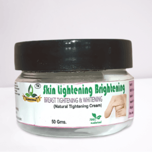 Breast tightening and whitening cream 50gm – natural skin-firming and brightening breast care product.