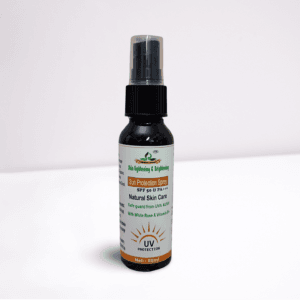 Skin Lightening & Brightening Sun Protection Spray SPF 50 PA+++ bottle for natural skin care with UV protection (50ml)