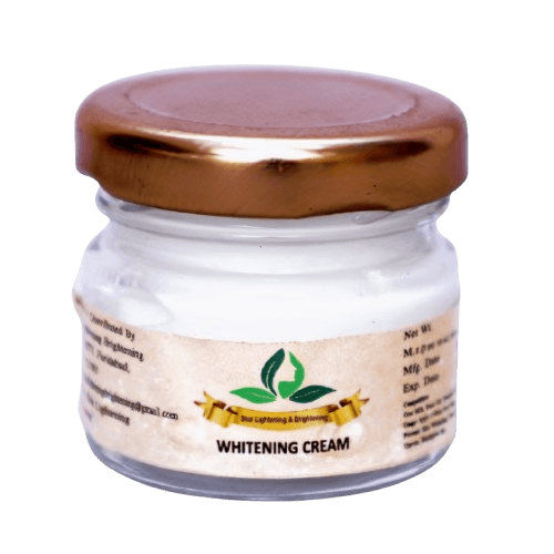 Whitening face cream for smooth and healthy skin