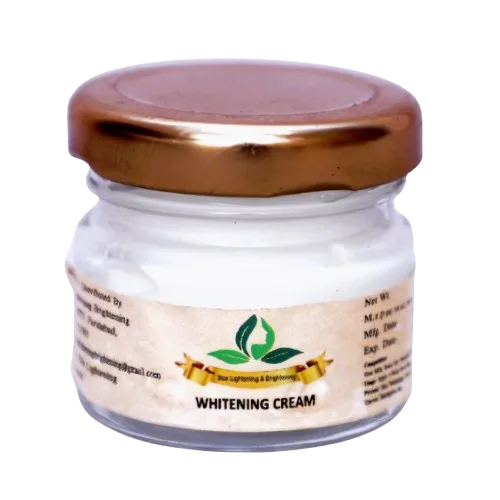 Whitening face cream for smooth and healthy skin
